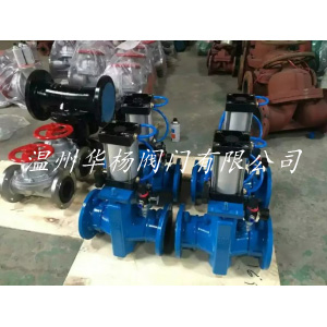 GJ641X氣動襯膠管夾閥