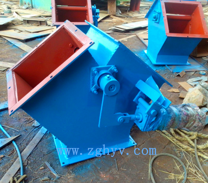 電動三通分料閥