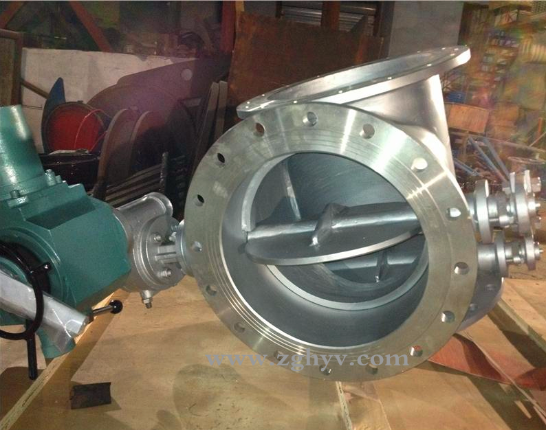 電動三通煙氣閥