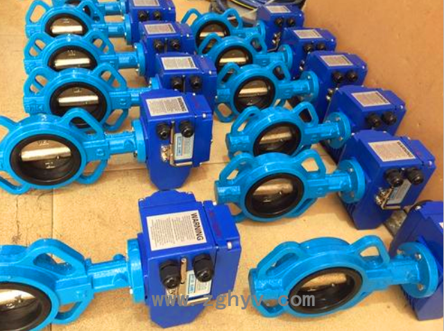 D971X中線電動對夾軟密封蝶閥