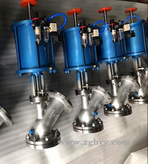 氣動(dòng)保溫夾套放料閥