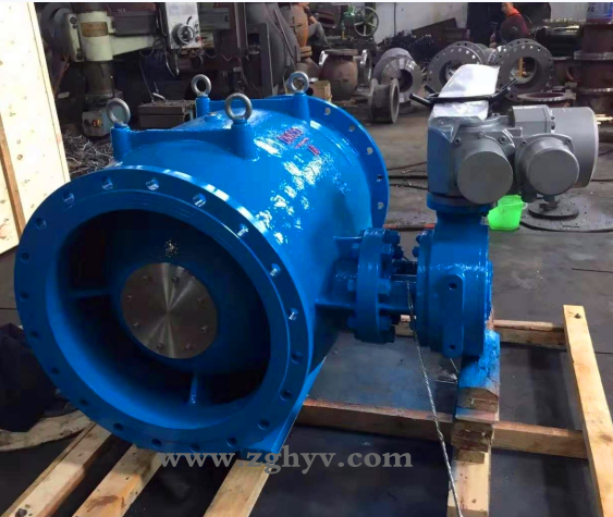 LHS342X活塞式渦輪手動調流調壓閥