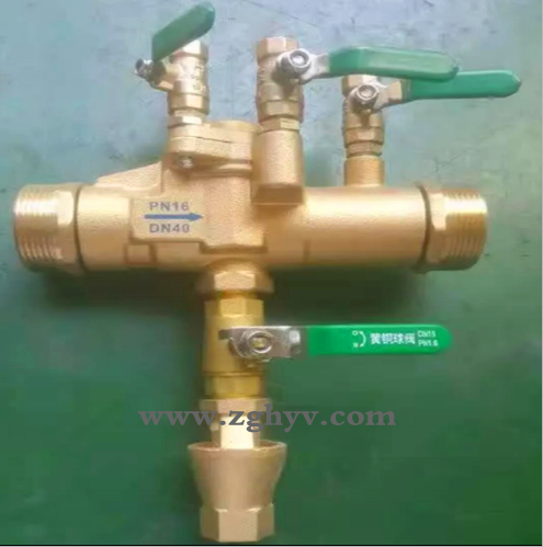 黃銅絲扣防污隔斷閥