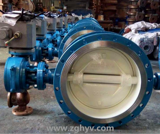 DS343H法蘭式雙向壓硬密封蝶閥